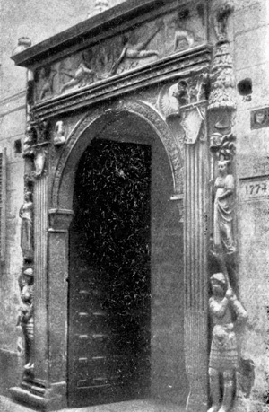Архитектура эпохи Возрождения в Италии: Милан. Банк Медичи. Портал
