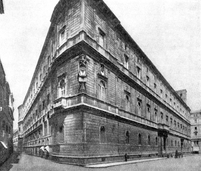 Архитектура эпохи Возрождения в Италии: 3. Рим. Палаццо Канчеллерия
